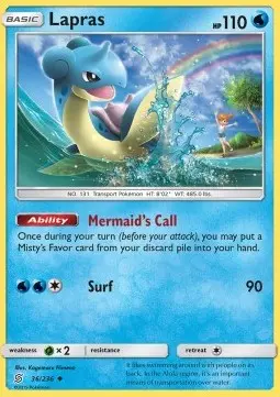 Lapras UNM-36 Uncommon Englisch