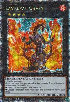 Lavalval Chain (V.2 - Quarter Century Secret Rare) - Quarter Century Stampede (Quarter Century Secret Rare) [RA04-162]