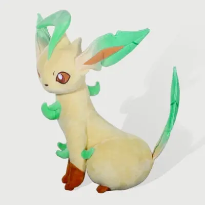 Leafeon Folipurba Pokémon Kuscheltier kuschelig, ca.  32cm