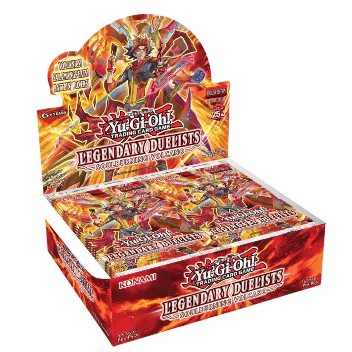Legendary Duelists Soulburning Volcano Display - EN