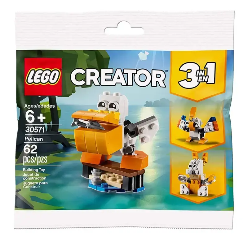 LEGO 3 in 1 Creator Pelikan 30571 Polybag