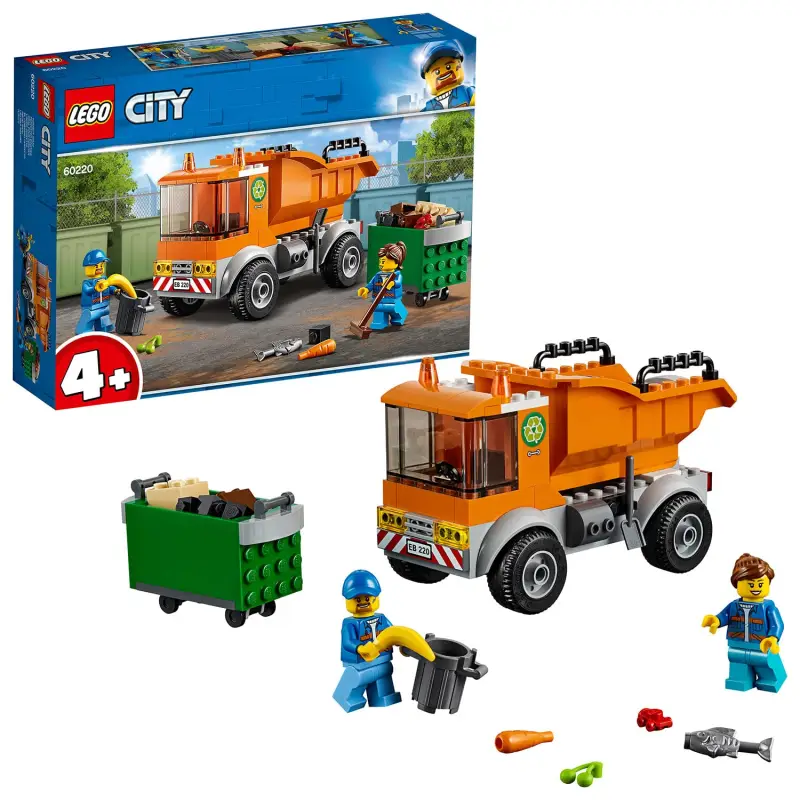 LEGO 60220 City Great Vehicles Müllabfuhr - Müllwagen