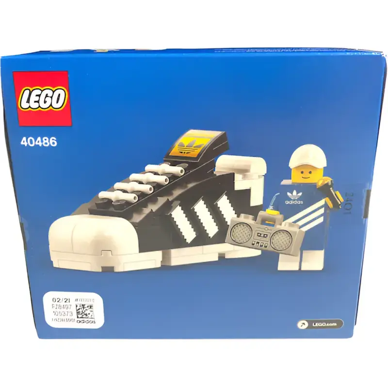 LEGO Adidas Superstar 92 Teile mit Minifigur 40486