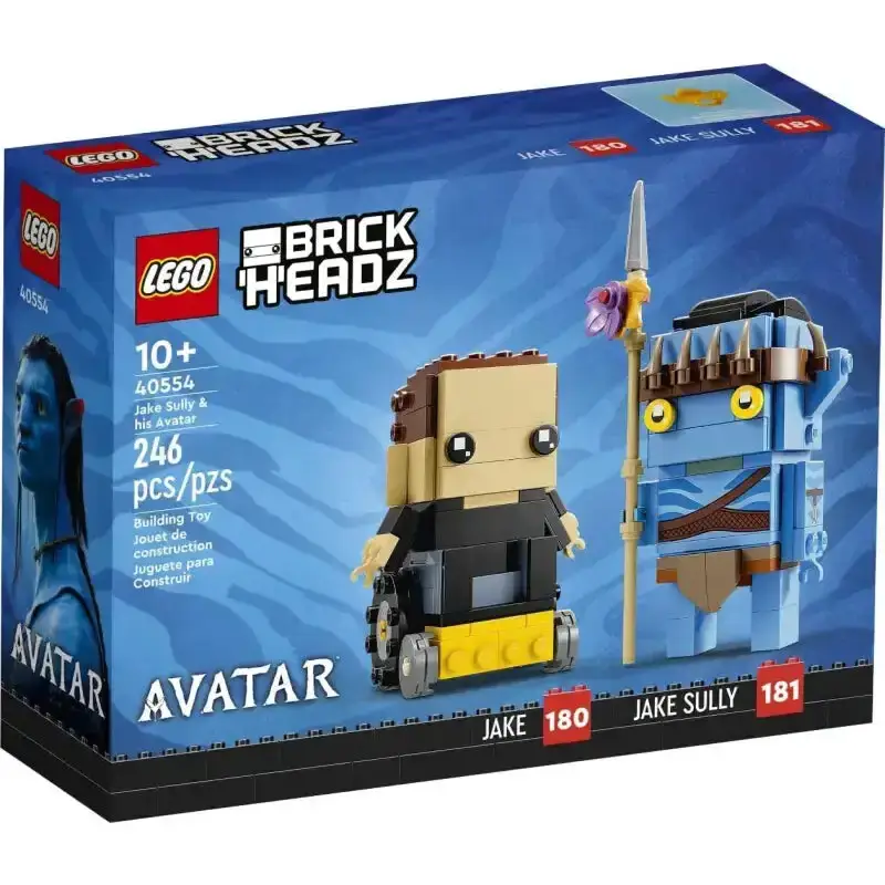 LEGO Avatar BrickHeadz Jake Sully 40554 – Jake & Na'vi Avatar Doppelset