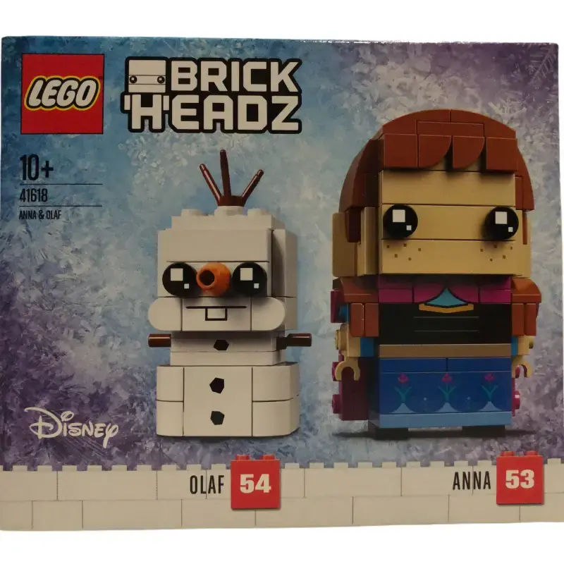 LEGO BrickHeadz Die Eiskönigin Anna und Olaf Disney Princess 41618