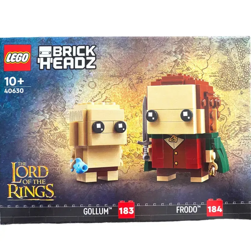 LEGO® Brickheadz - Gollum Nr.183 + Frodo Nr.184 Lord of the Rings 40630