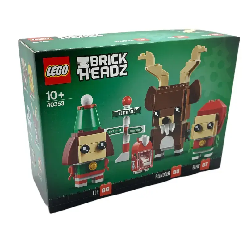 LEGO BrickHeadz Rentier und Elfen - Elf, Reindeer und Elfie 40353