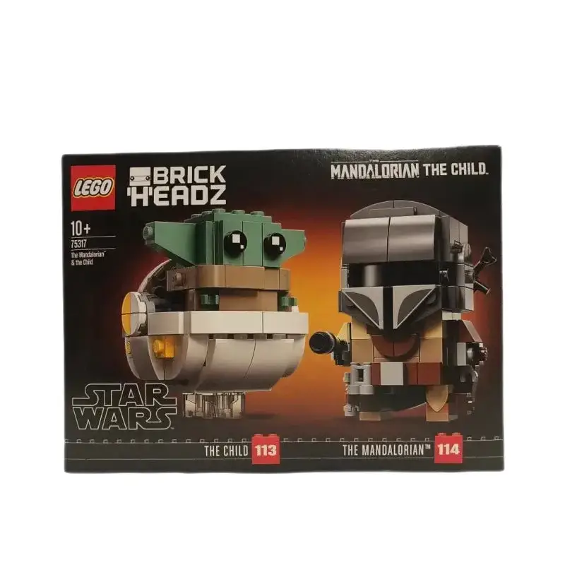 LEGO BrickHeadz Star Wars 75317 Der Mandalorianer und das Kind