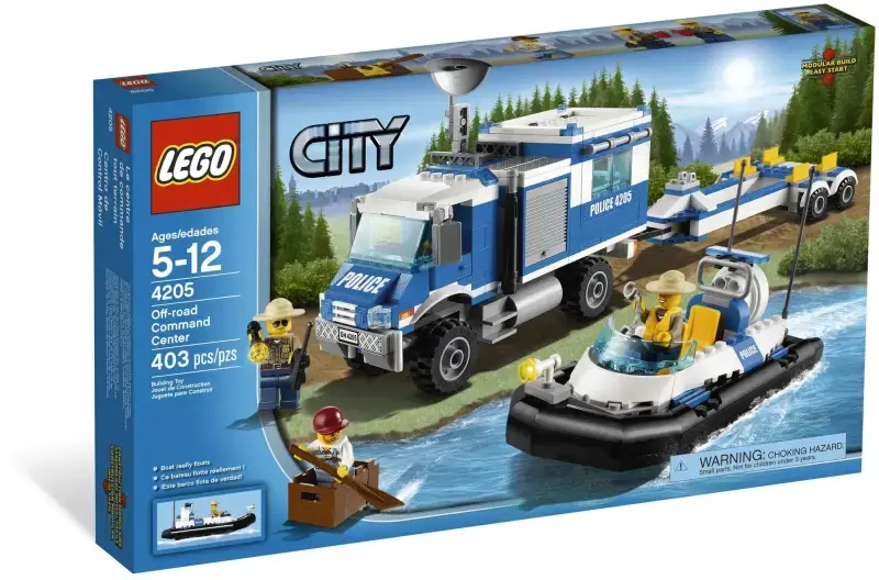 Lego City 4205 Off-Road Command Centre