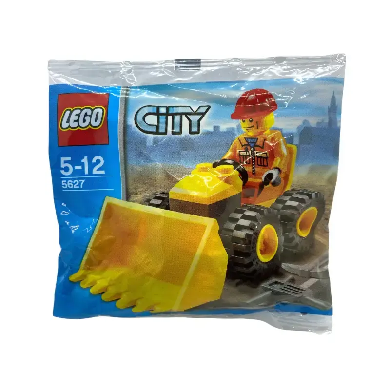 LEGO® City 5627 – Mini Dozer Kleiner Bagger Polybag | Seltenes City-Set NEU & OVP