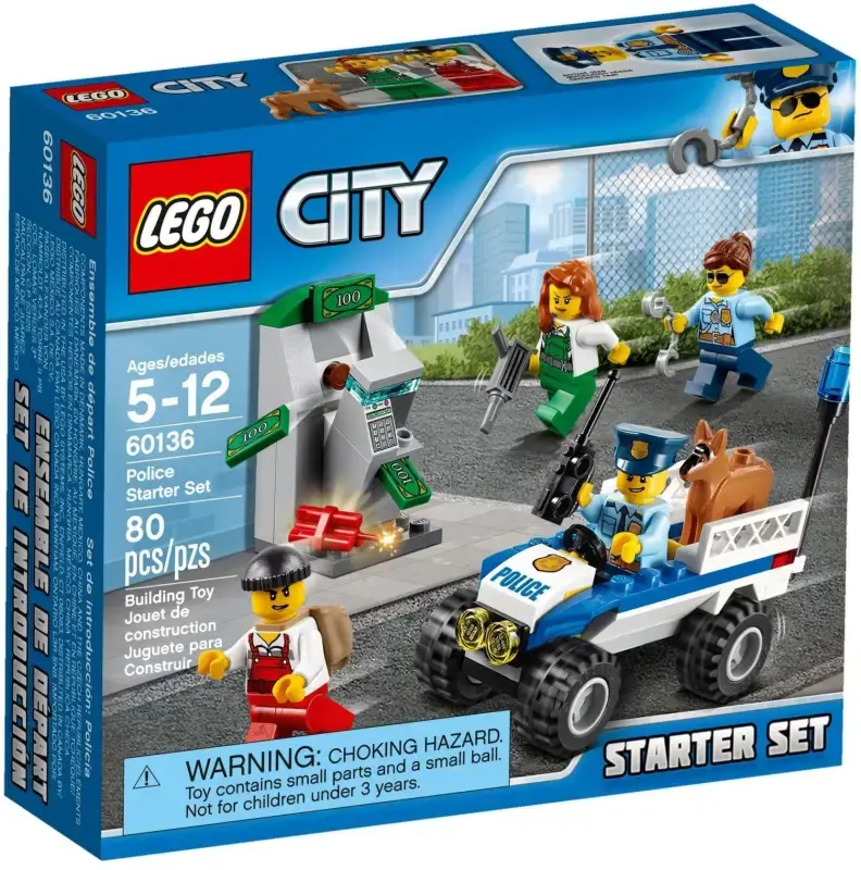LEGO City 60136 - Polizei-Starter-Set