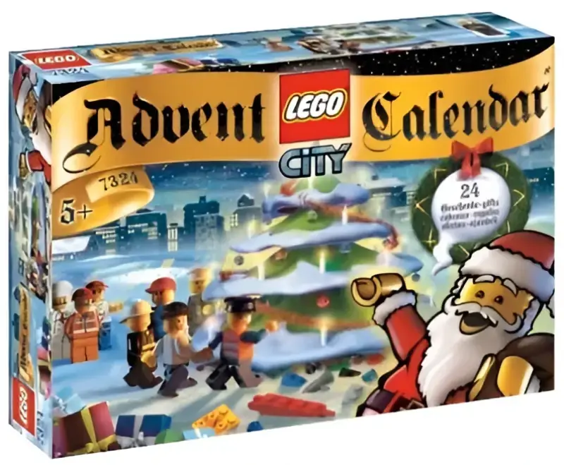 LEGO City 7324 - Adventskalender sehr selten 2005 - Weihnachtskalender
