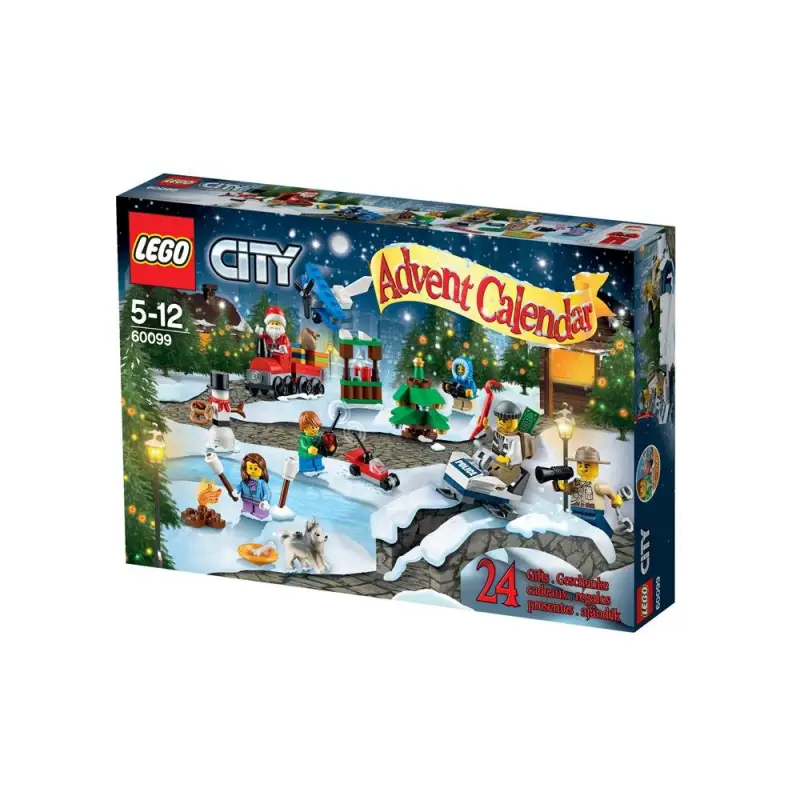 LEGO® City Adventskalender 60099 – 24 Überraschungen, Minifiguren & Fahrzeuge | Seltenes Retired Set
