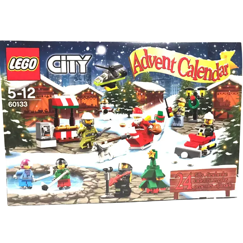 LEGO City - Adventskalender - Weihnachtskalender - Minifiguren  60133