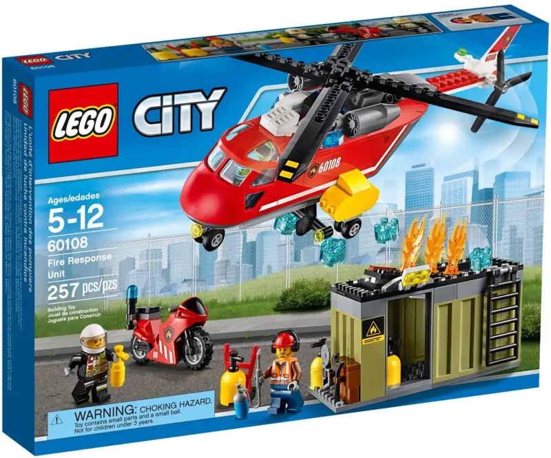 LEGO City - Feuerwehr-Löscheinheit 60108