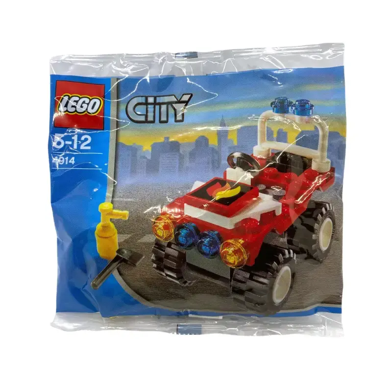 LEGO City Fire Chief's Car Feuerwehrauto Polybag 4914