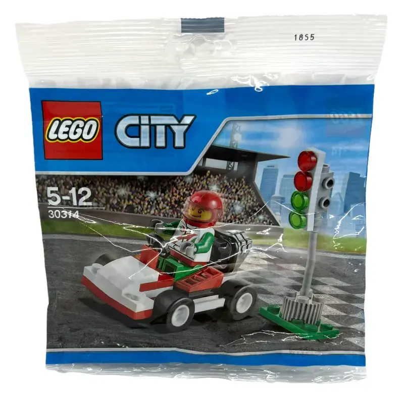 LEGO City Go Kart Racer Go-Cart Auto Polybag 30314