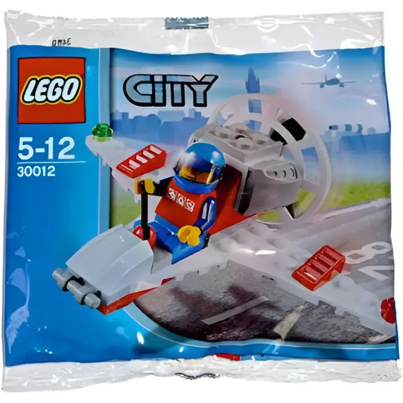 LEGO City Microlight Mini Flugzeug und Minifigur Polybag 30012