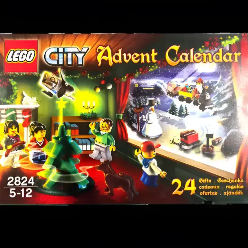 LEGO City Minifiguren - Adventskalender - Weihnachtskalender 2824