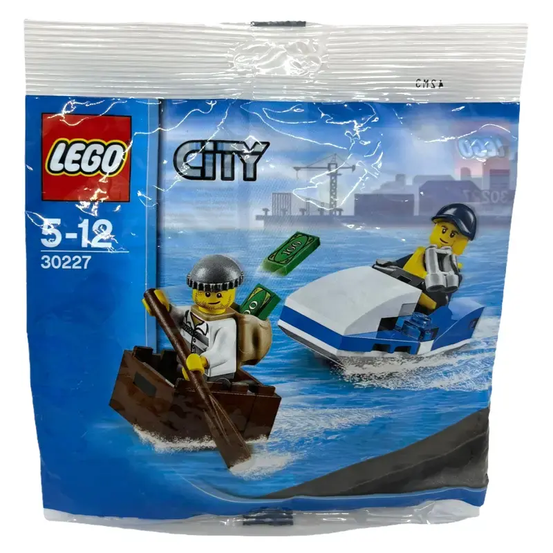 LEGO City Polizei Küstenwache Boot Wasser Polybag 30227