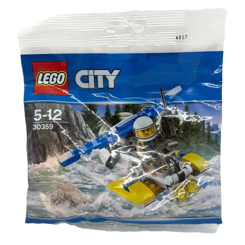 LEGO City Wasserpolizei Flugzeug Flieger Polybag 30359