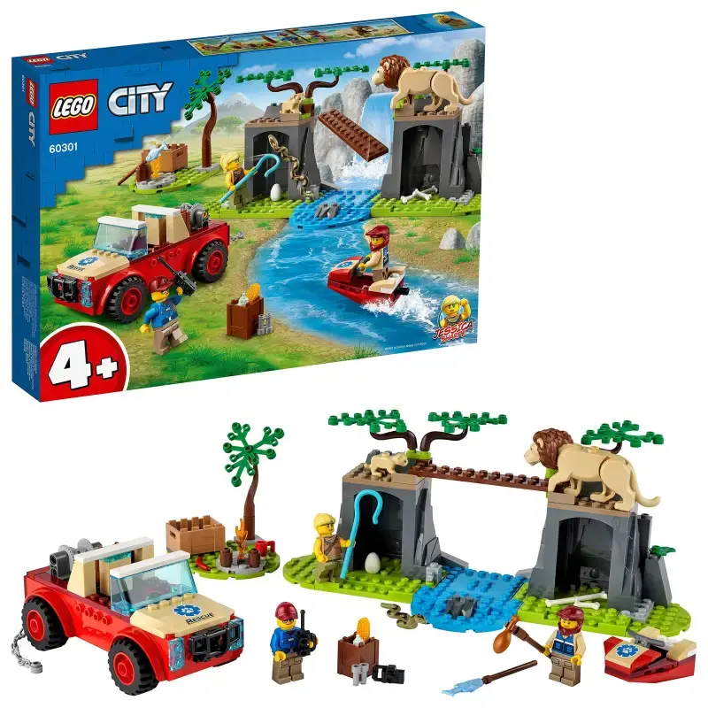 LEGO City Wildlife Tierrettungs-Geländewagen 60301