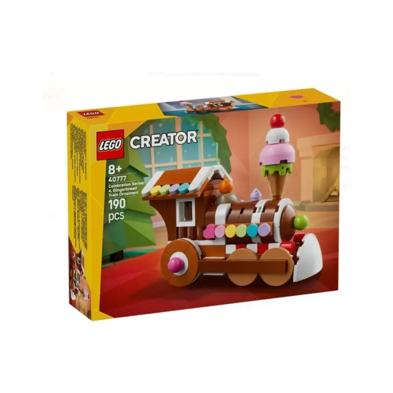 LEGO® Creator Lebkuchen-Zug-Ornament (40777) | 190 Teile – Weihnachtliches GWP-Set 2025