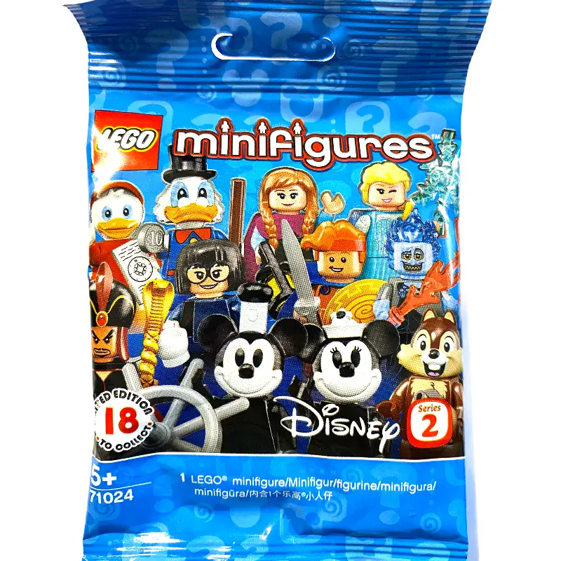 LEGO Disney Minifigures 71024 - Serie 2 Minifiguren Pack Polybag