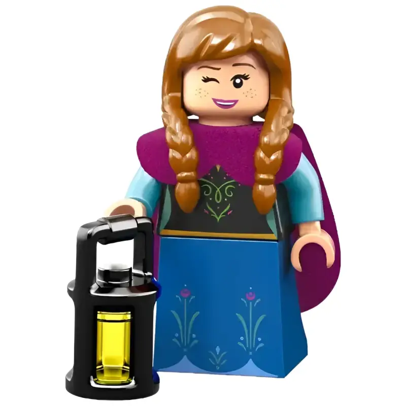 LEGO Disney Nr.10 Anna Die Eiskönigin - Minifigures 71024 - Serie 2