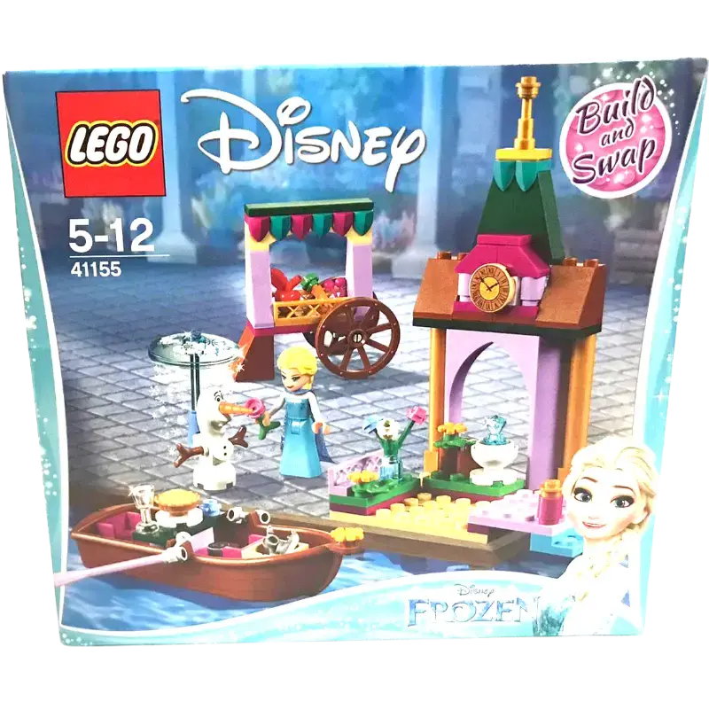 LEGO® Disney Princess 41155 – Frozen Elsas Abenteuer auf dem Markt | Neu & OVP