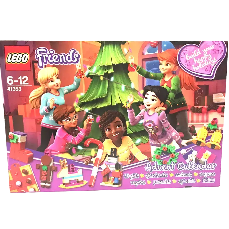LEGO Friends Spielzeug Adventskalender mit Weihnachtsschmuck 41353