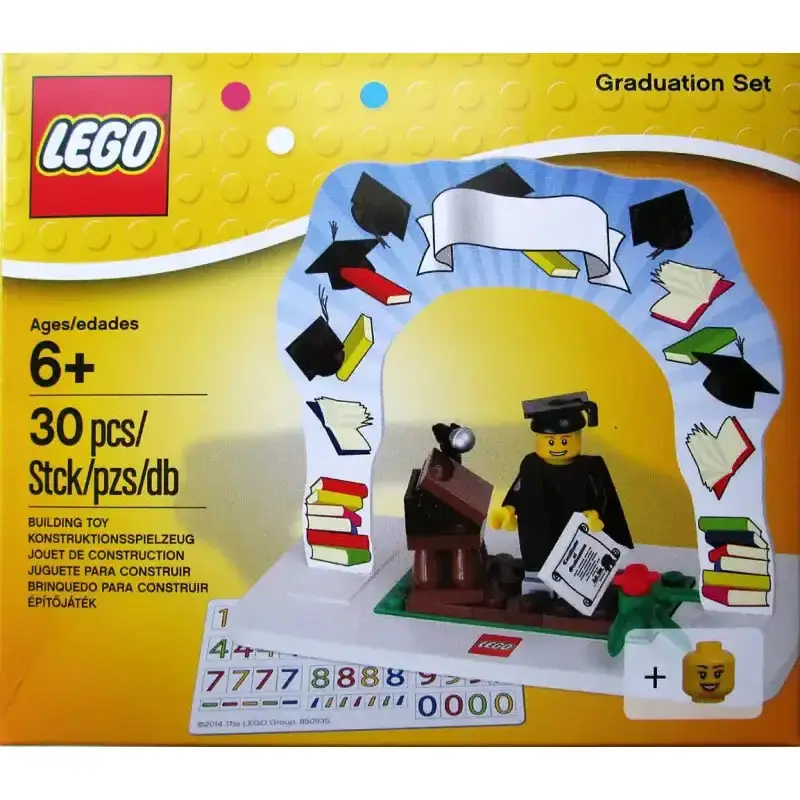 LEGO® Graduation Set 850935 – Abschluss-Geschenkset | Glückwunsch-Geschenk für Absolventen