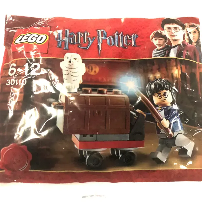 LEGO® Harry Potter™ 30110 – King’s Cross Trolley mit Hedwig | Seltener Retired Polybag, Neu & OVP