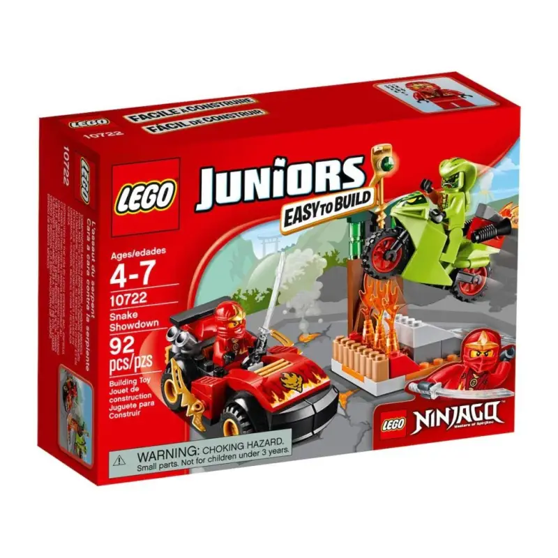 LEGO Juniors 10722 Ninjago Schlangenduell – Lloyd vs. Schlangen-Armee