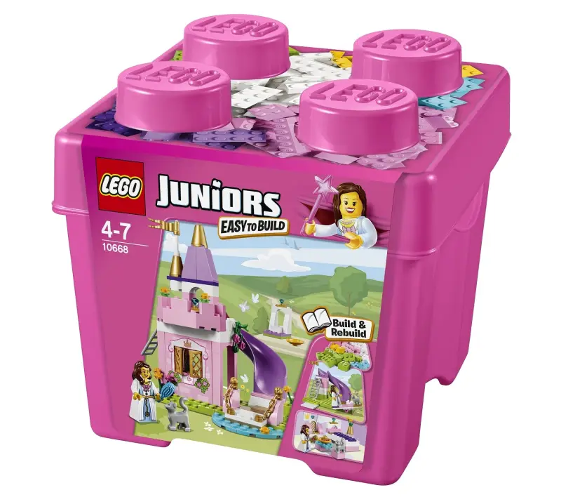 LEGO Juniors Starter Steinebox Prinzessinnenschloss Bausteine 10668