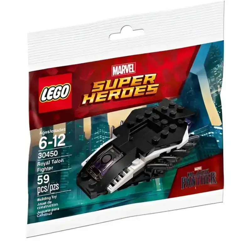 Lego Marvel Super Heroes Black Panther Royal Talon Fighter Polybag 30450
