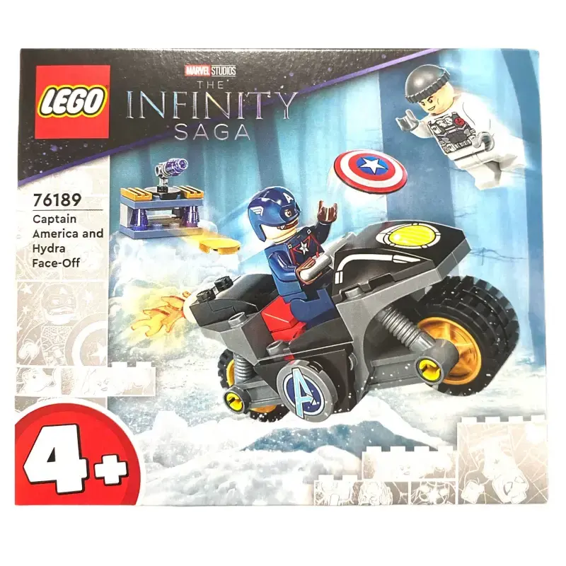 LEGO Marvel Super Heroes Duell zwischen Captain America u. Hydra Set 76189