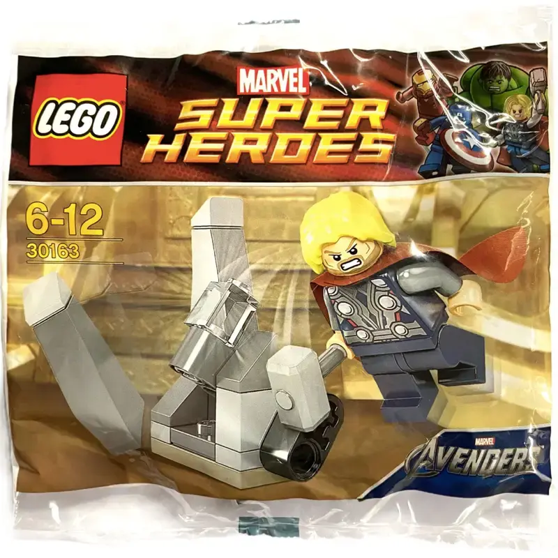 Lego Marvel Super Heros Thor and the Cosmic Cube Polybag 30163