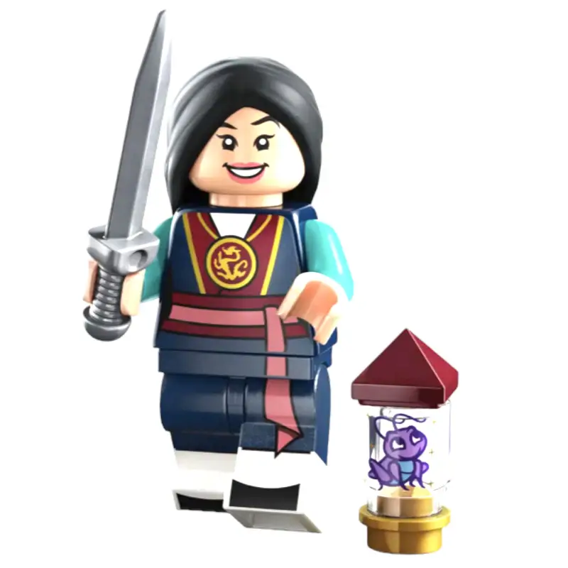 LEGO Minifiguren - Disney 100 - Nr. 9 Mulan - 71038