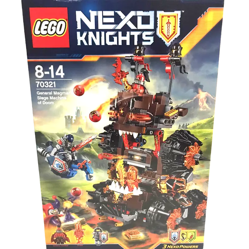 LEGO Nexo Knights - General Magmars Schicksalsmobil 70321