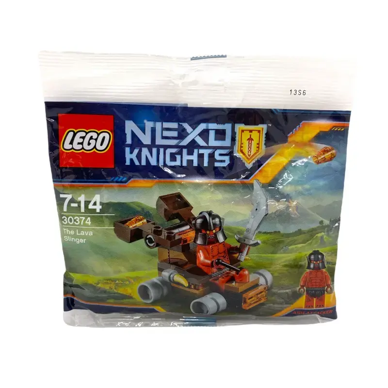 LEGO Nexo Knights The Lava Slinger und Ash Attacker Polybag 30374