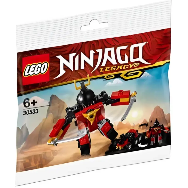 Lego Ninjago Legacy Kais Mech Roboter Polybag 30533