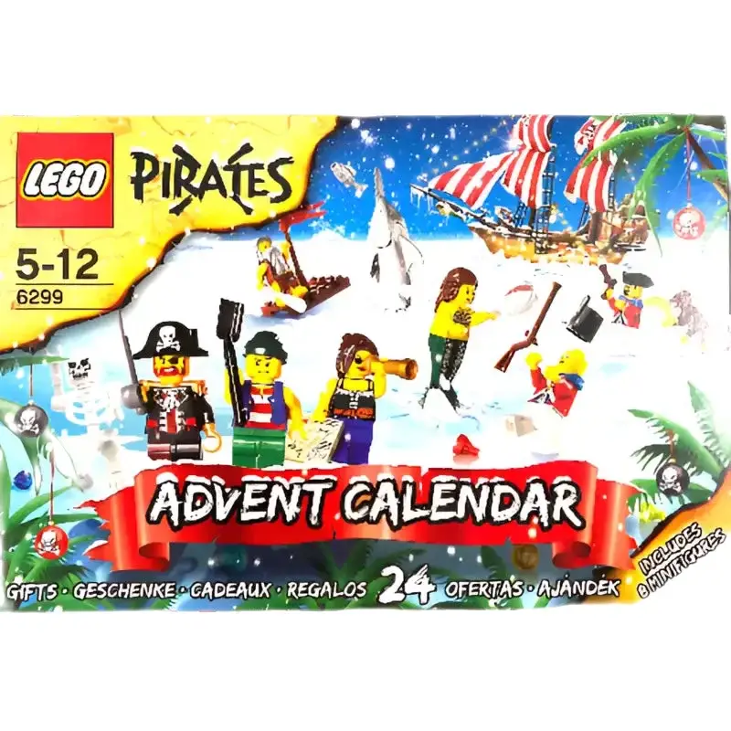 Lego Piraten - Pirates – Adventskalender Minifiguren 6299