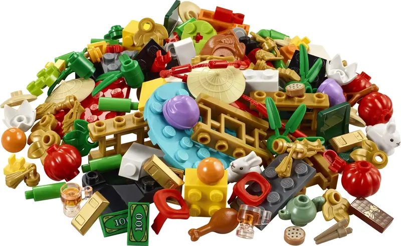 LEGO® Promotional 40605 Mondneujahr – VIP-Ergänzungsset - 124 Teile