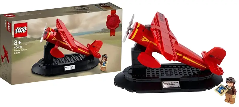 Lego Shop 40450 Amelia Earhart Tribute Flugzeug