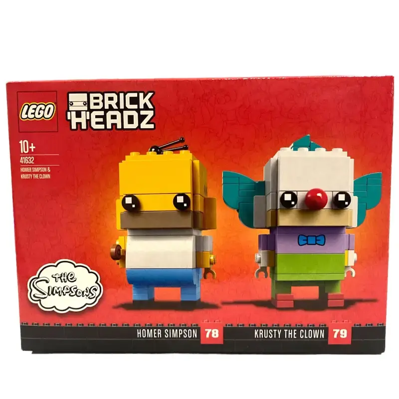 LEGO Simpsons Brickheadz Homer Simpson & Krusty 41632