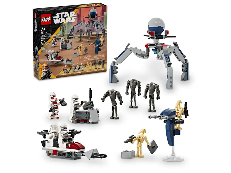 LEGO Star Wars 75372 Clone Trooper & Battle Droid 215 Teile
