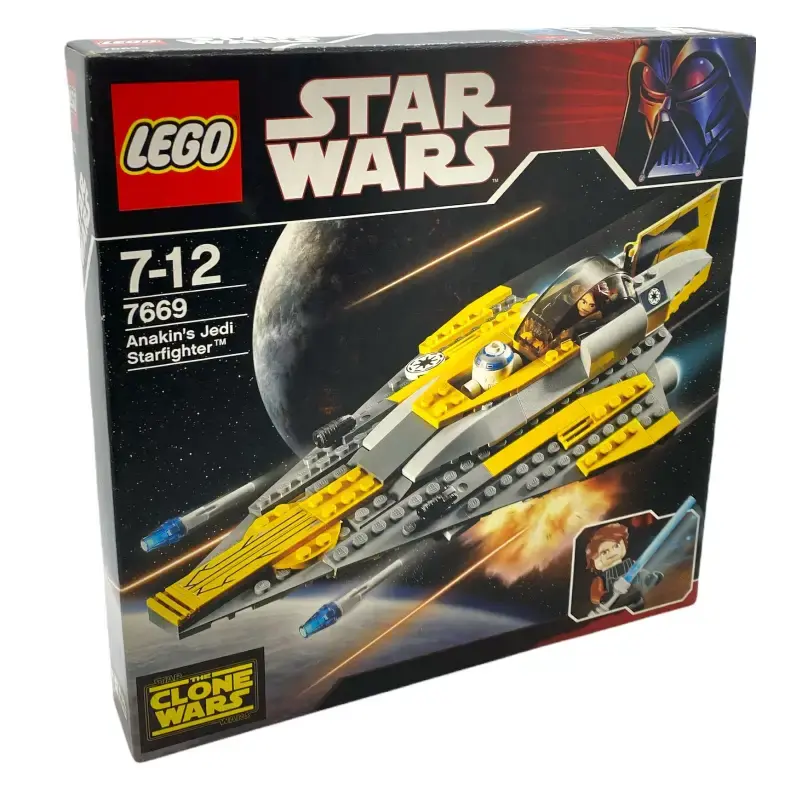 LEGO Star Wars Anakin's Jedi Starfighter 7669 – Clone Wars Raumschiff
