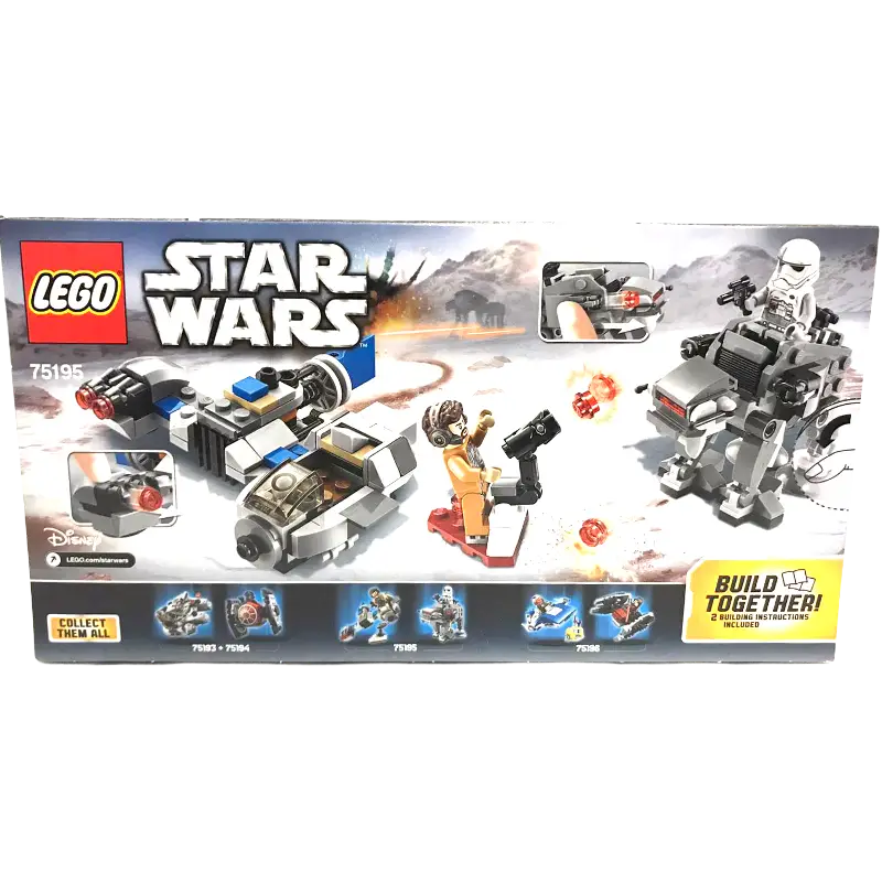 LEGO Star Wars Microfighter Ski Speeder vs. First Order Walker 75195