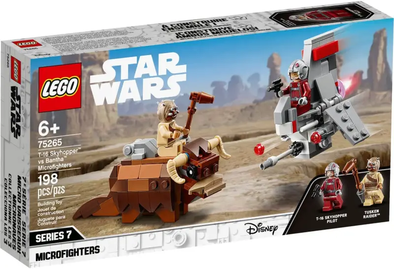 LEGO Star Wars T-16 Skyhopper vs Bantha - Microfighter 75265